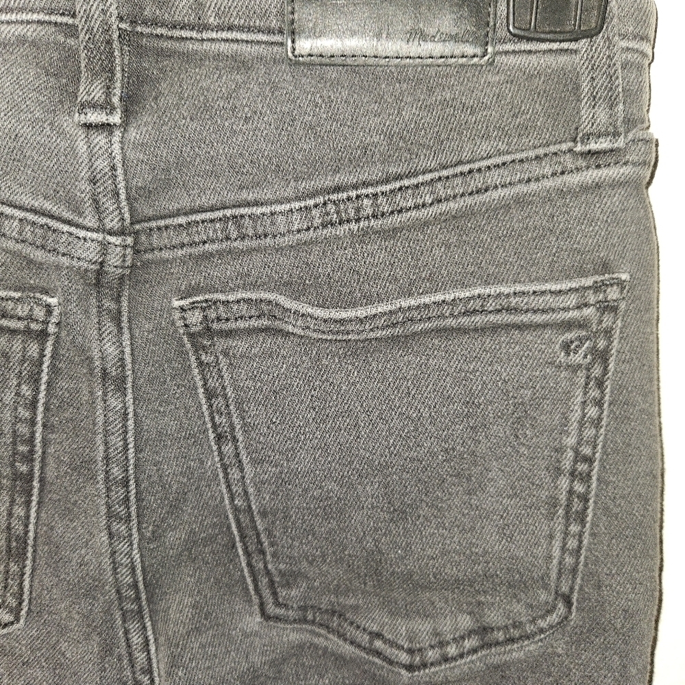 Madewell Womans Gray Jeans Waist Size 24 - Picture 10 of 14